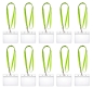 Preview: 10 x Lanyard Umhängeband mit 10x Ausweishülle ZIP Kartenhalter horizontal & vertikal wasserdicht Ausweise Karten Schutzhülle 0,80mm flexibel